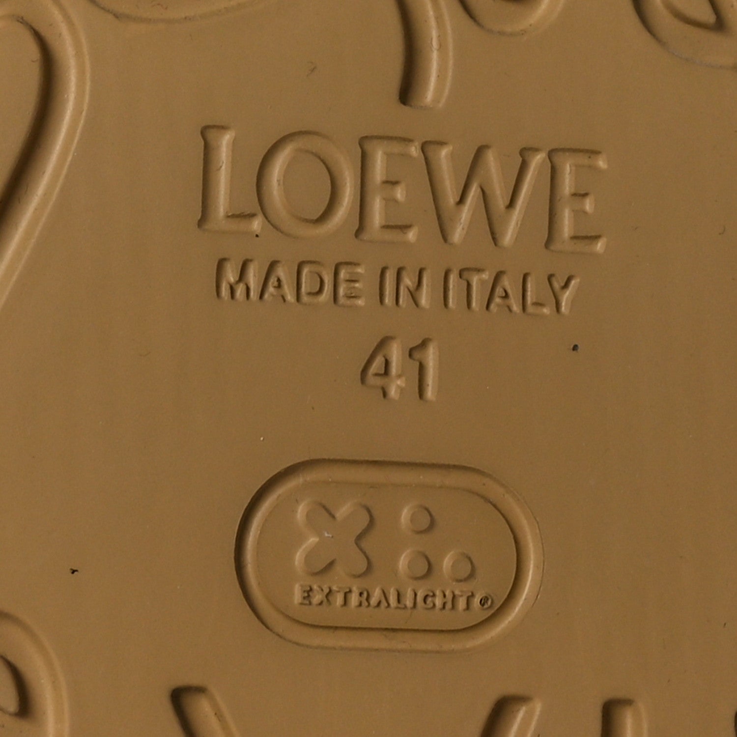 Loewe Foam Rubber Paula's Ibiza Pebble Toe Post Sandals 41 Medium Concealer 7 of 8