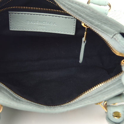 Balenciaga Agneau Giant 12 Gold Hardware Mini City Vert Jade 5 of 10