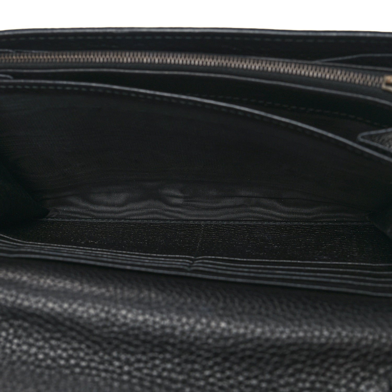 Gucci Calfskin GG Marmont Chain Wallet Black 7 of 12