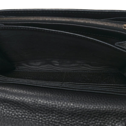 Gucci Calfskin GG Marmont Chain Wallet Black 7 of 12