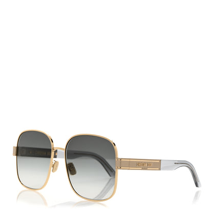 Christian Dior Diorsignature S5U Square Sunglasses Gold 1 of 7