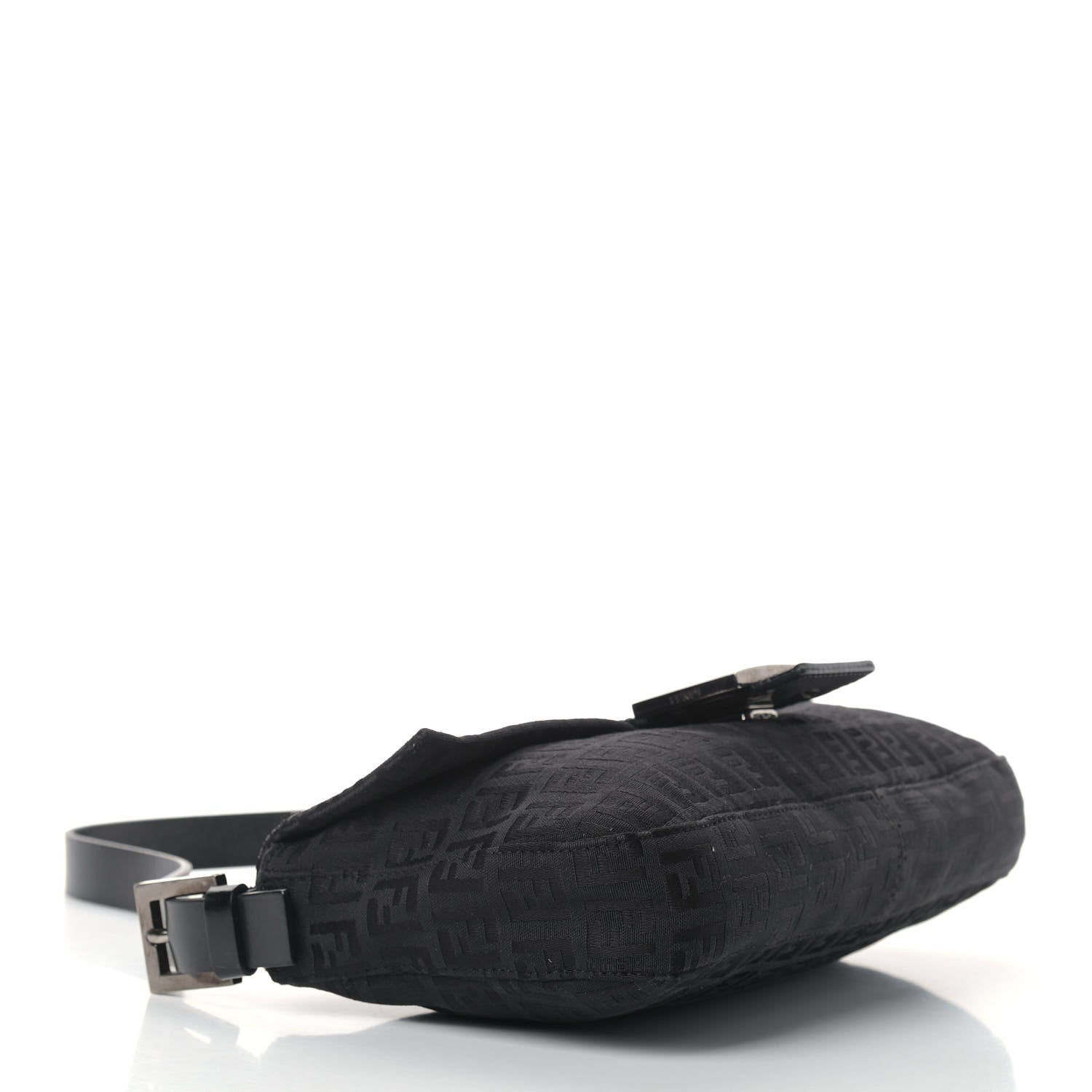 Fendi Zucchino Baguette Black 4 of 14
