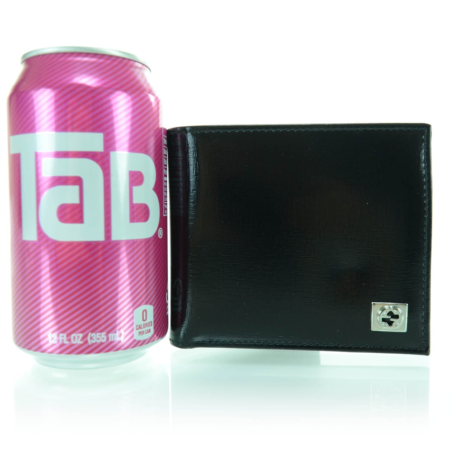 Gucci Mens Leather Billfold Wallet Black 2 of 6