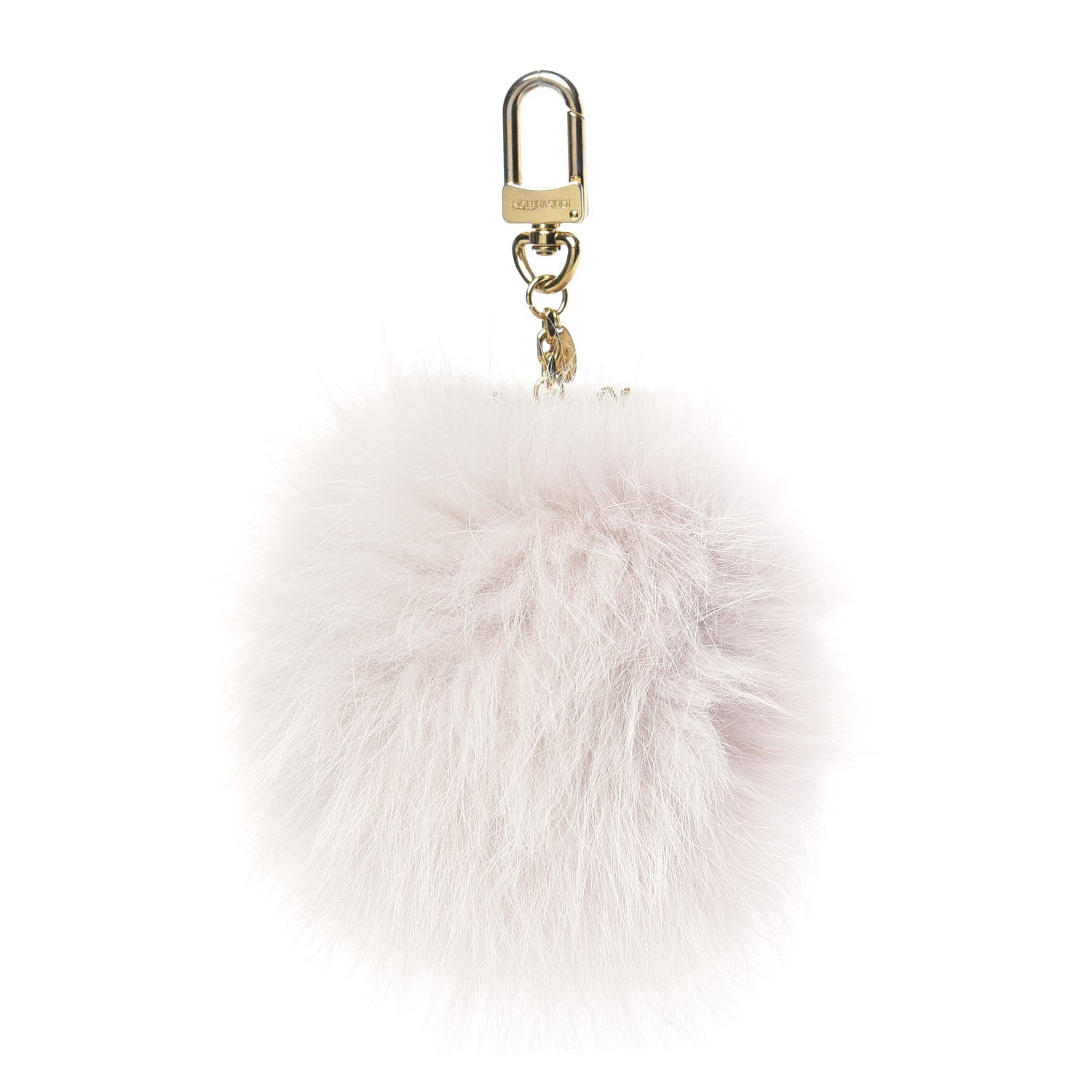 Louis Vuitton Fuzzy Bubble Bag Charm Light Pink 1 of 3