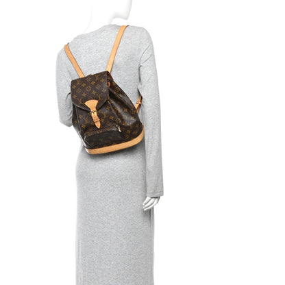 Louis Vuitton Monogram Montsouris MM Backpack 2 of 11