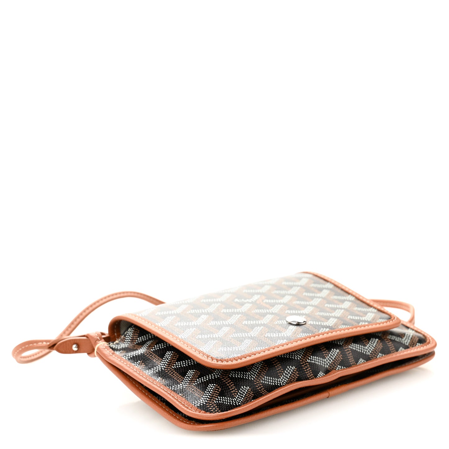 Goyardine Plumet Wallet Clutch Black Gold