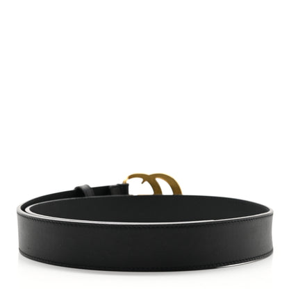 Gucci Calfskin Double G 30mm Belt 75 30 Black 2 of 8