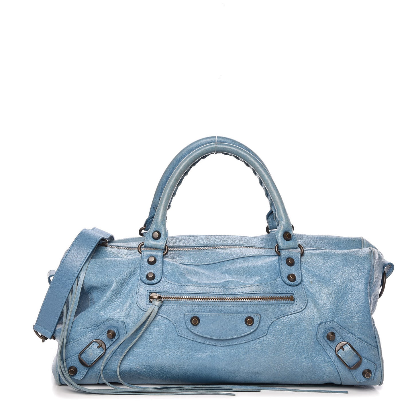 Agneau Classic Hardware Motocross Twiggy Bleu Indigo