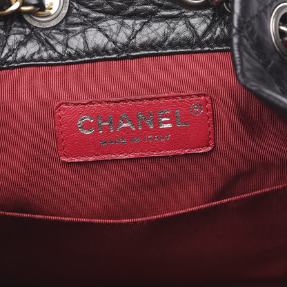 Chanel Aged Calfskin Quilted Small Gabrielle Backpack Black 5 of 10