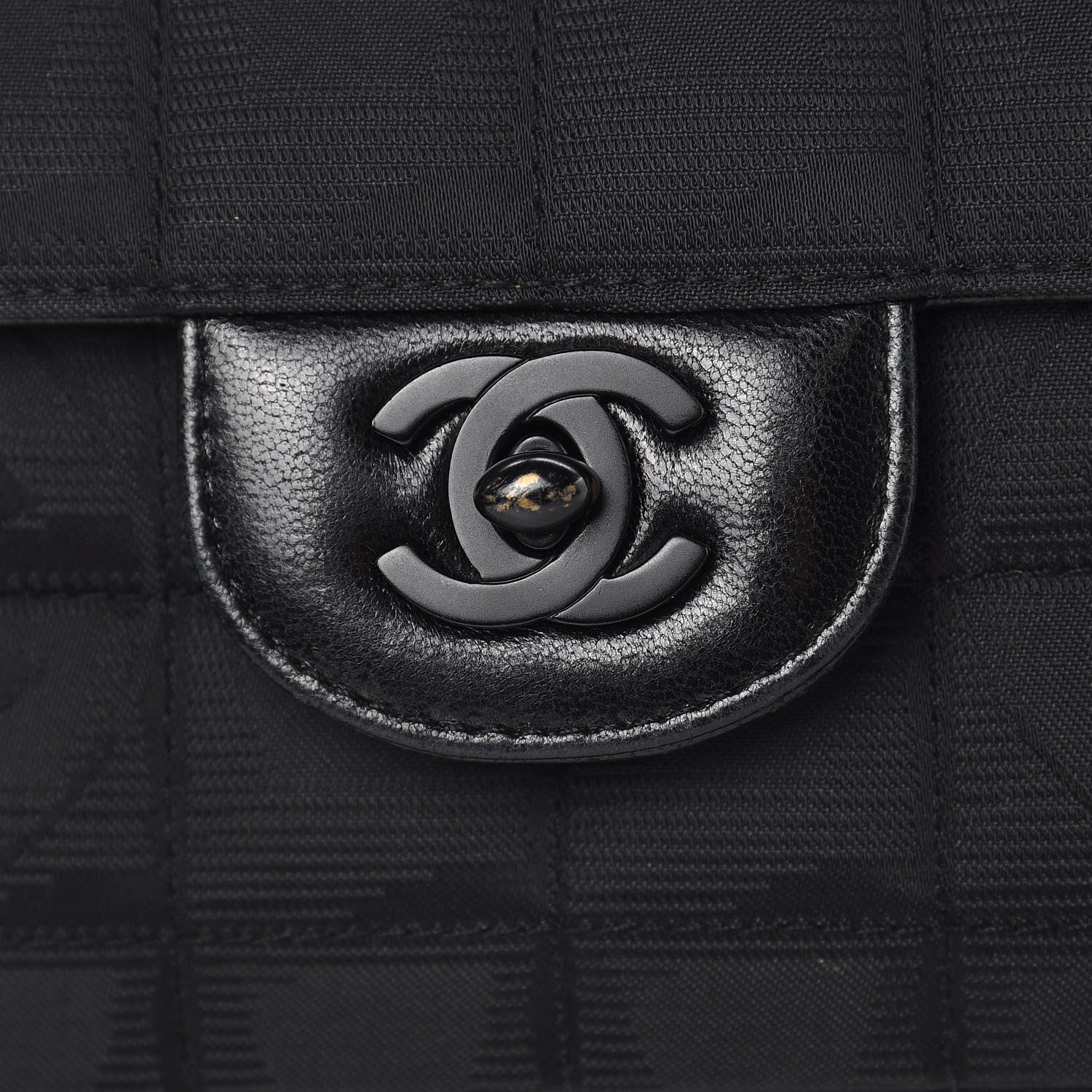 Chanel Nylon Travel East West Flap Black 13 of 14
