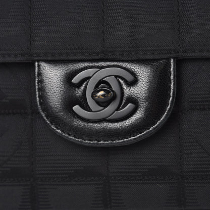 Chanel Nylon Travel East West Flap Black 13 of 14
