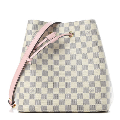 Louis Vuitton Damier Azur Neonoe MM Eau De Rose 1 of 11