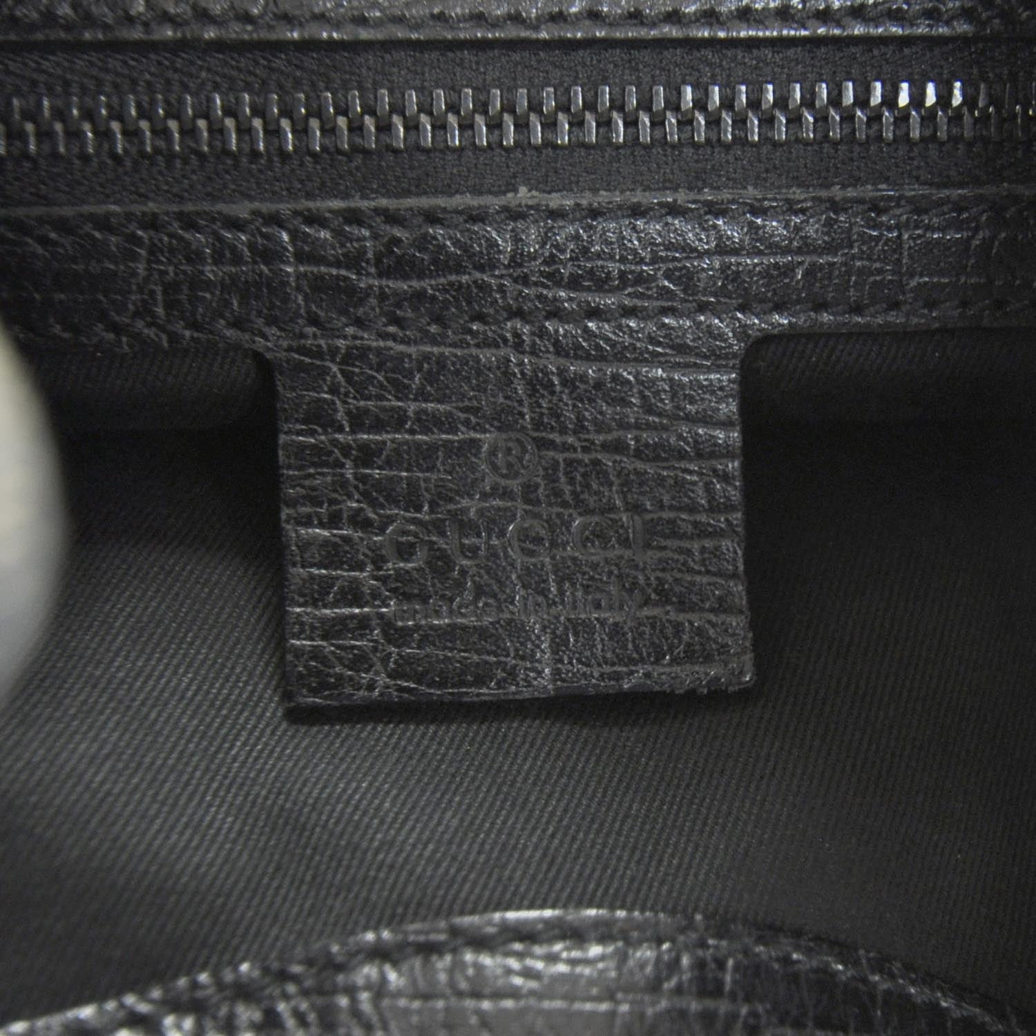 Gucci Monogram Wooden Handle Shoulder Bag 7 of 9