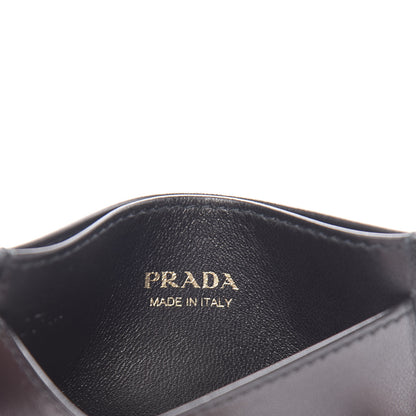Prada Nappa Gaufre Card Holder Black 6 of 8