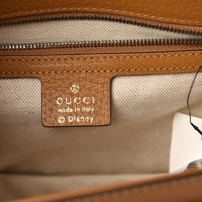 Gucci X DISNEY Mini Vintage GG Supreme Monogram Mickey Mouse Small Flap Messenger Bag Beige Vintage Sun Oil 6 of 10