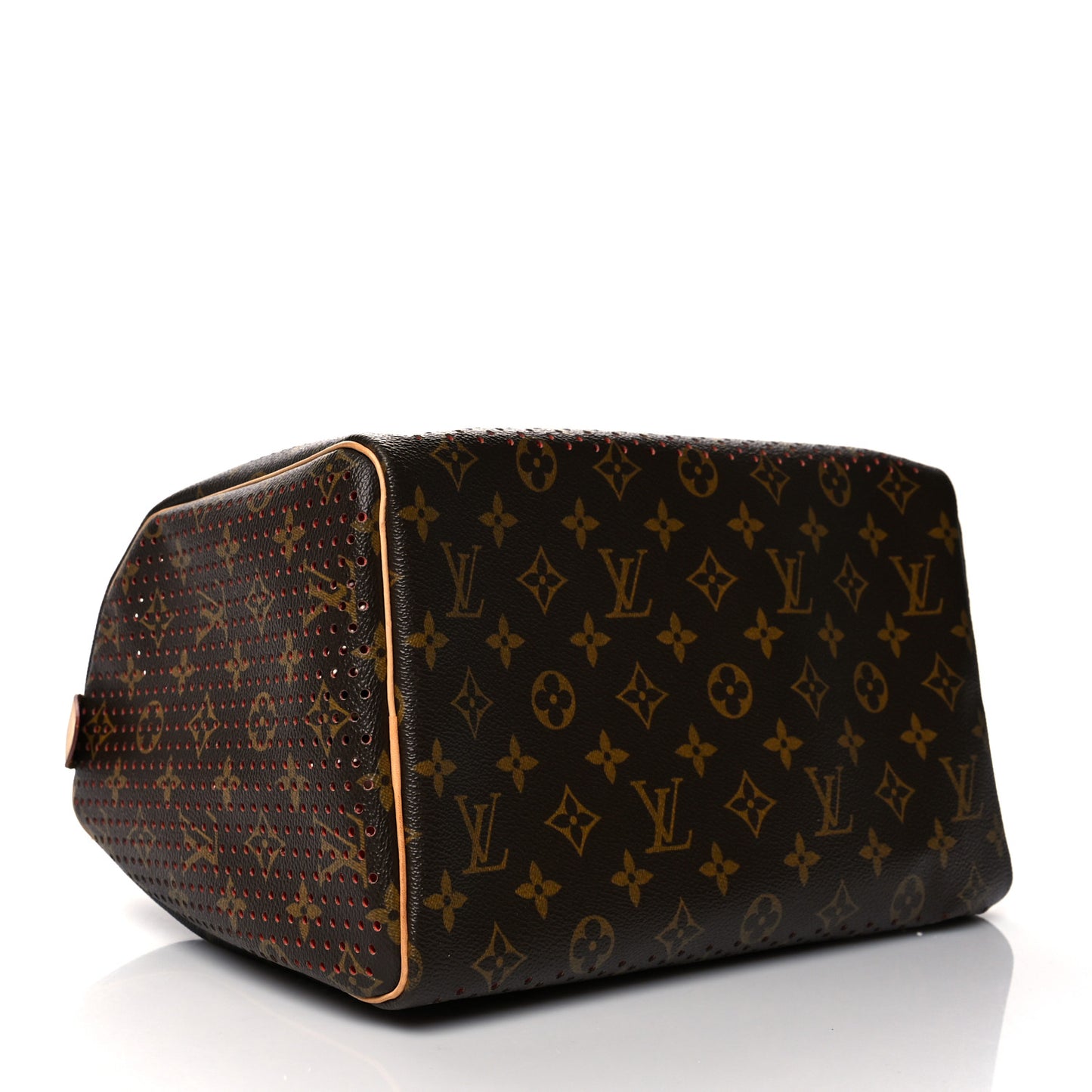 Monogram Perforated Speedy 30 Orange