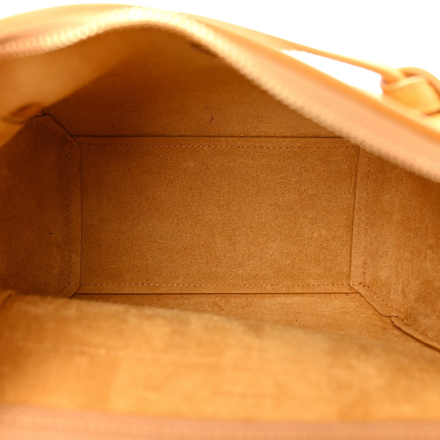 Grained Calfskin Nano Belt Bag Sunflower