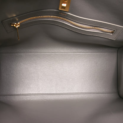 Celine Grained Calfskin Cabas 16 Bag Smokey Taupe 5 of 9