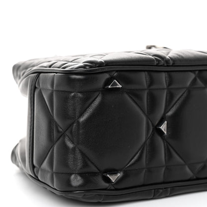 Christian Dior Calfskin Cannage Small The Lady 95.22 Black 8 of 9