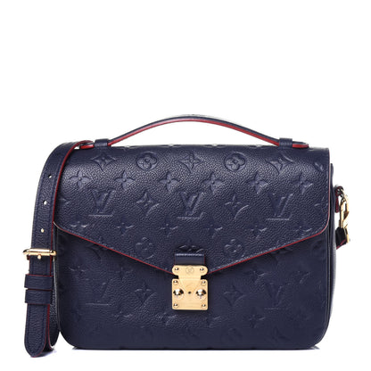 Louis Vuitton Empreinte Pochette Metis Marine Rouge 1 of 14