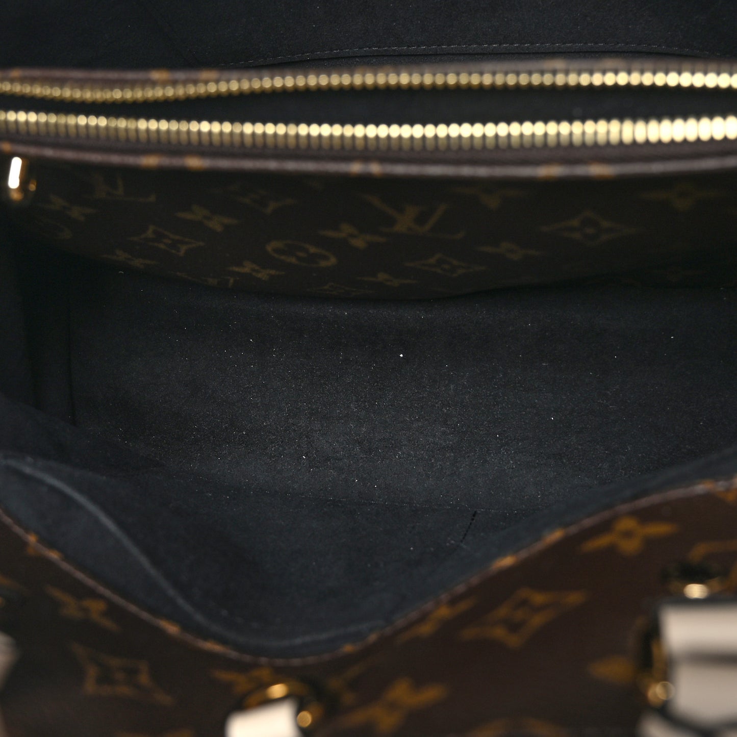 Monogram Braided Montaigne MM Creme Beige