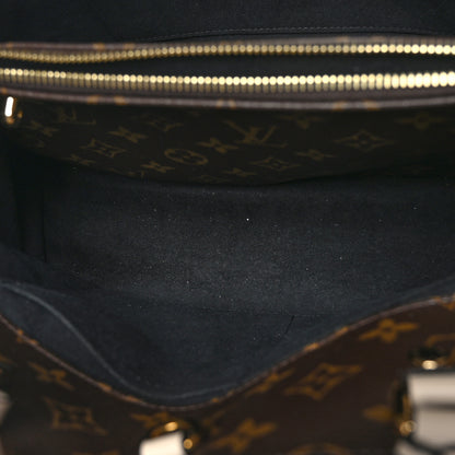 Louis Vuitton Monogram Braided Montaigne MM Creme Beige 6 of 9