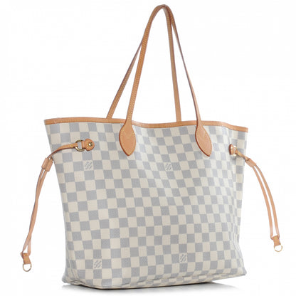 Louis Vuitton Damier Azur Neverfull MM 3 of 7