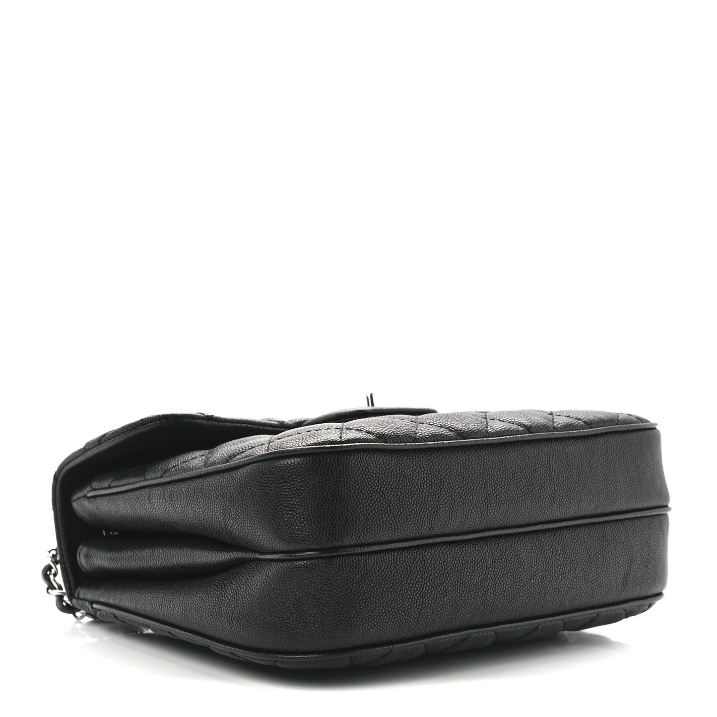 Caviar Quilted Medium Urban Companion Flap Black