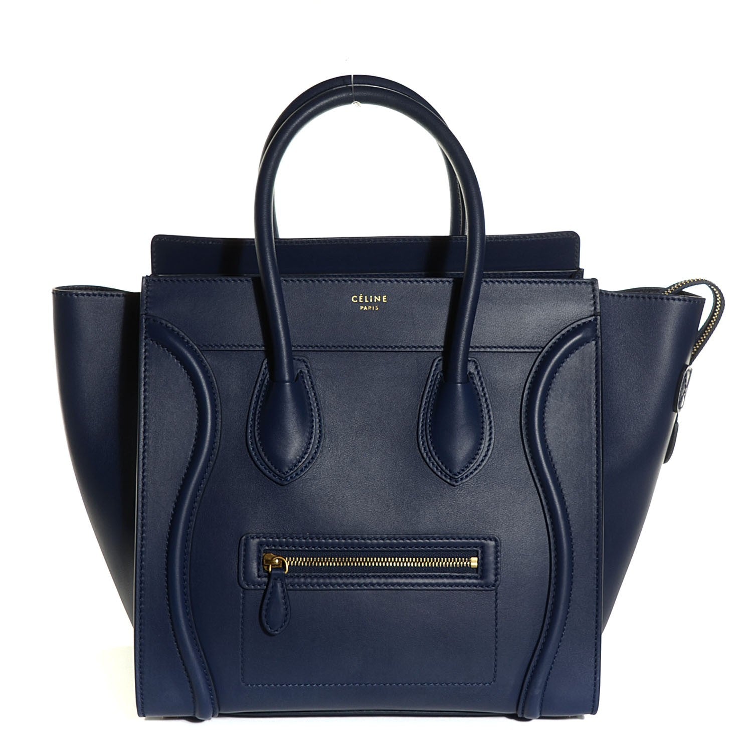 Celine Smooth Calfskin Mini Luggage Ink 10 of 18