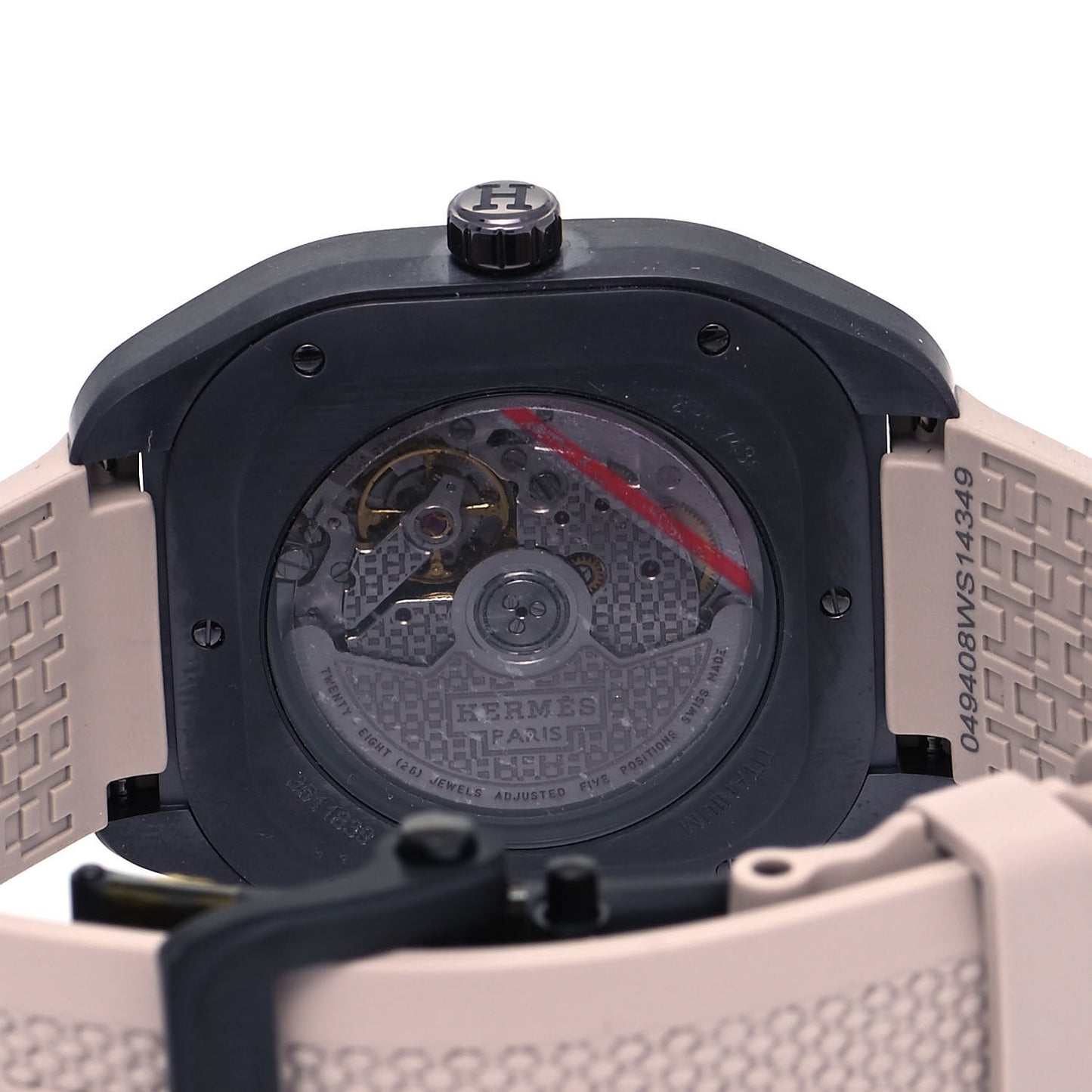 Titanium Rubber 39mm H08 Special Edition Automatic Watch Taupe