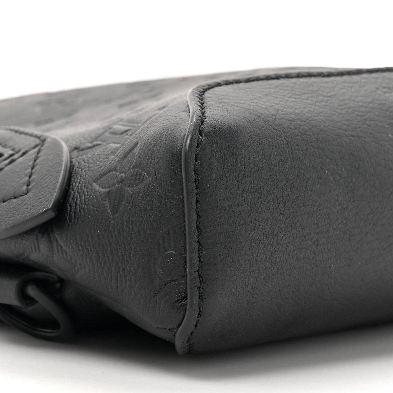 Louis Vuitton Calfskin Shadow Monogram Duo Slingbag Black 10 of 10