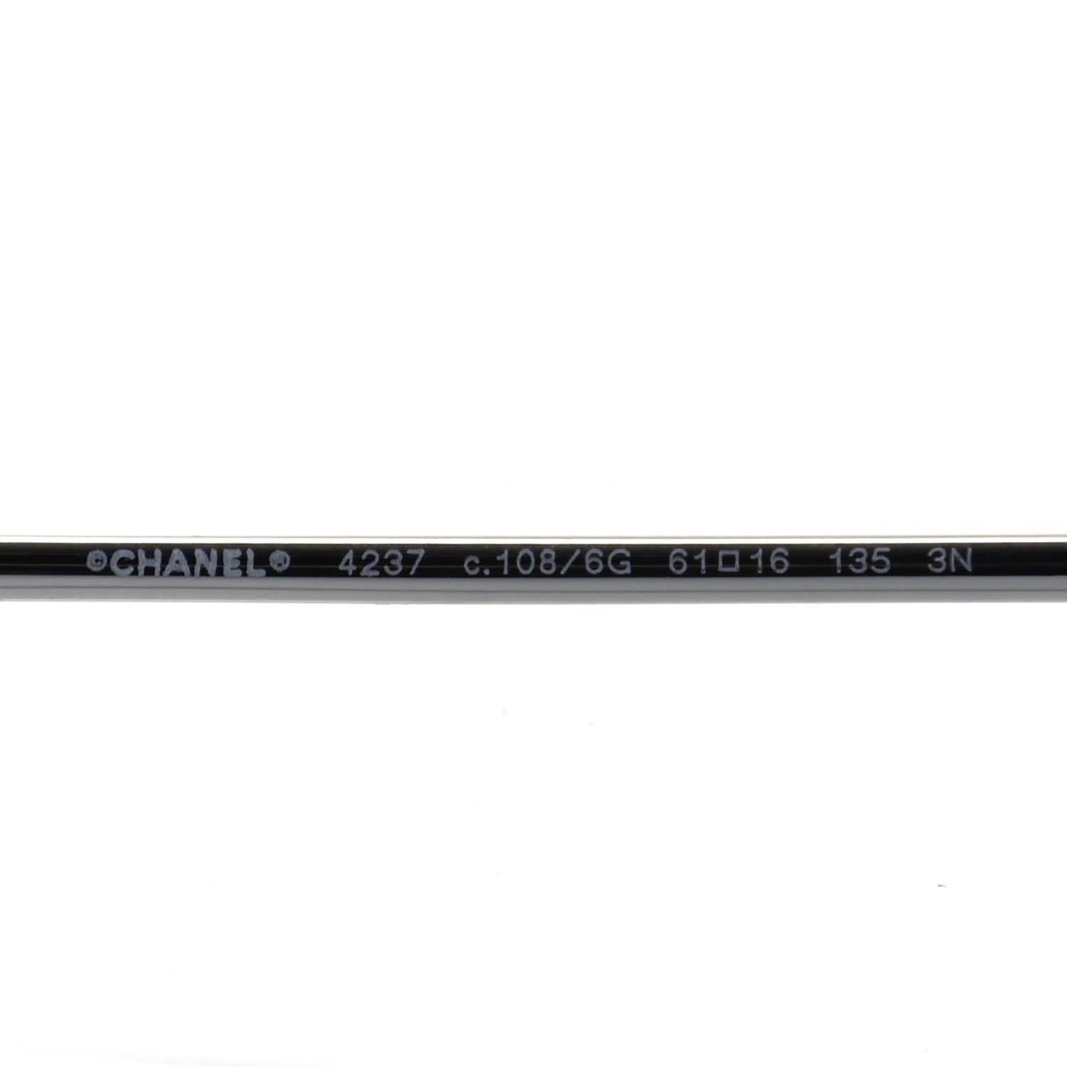 Chanel Cat Eye Sunglasses 4237 Silver 5 of 9