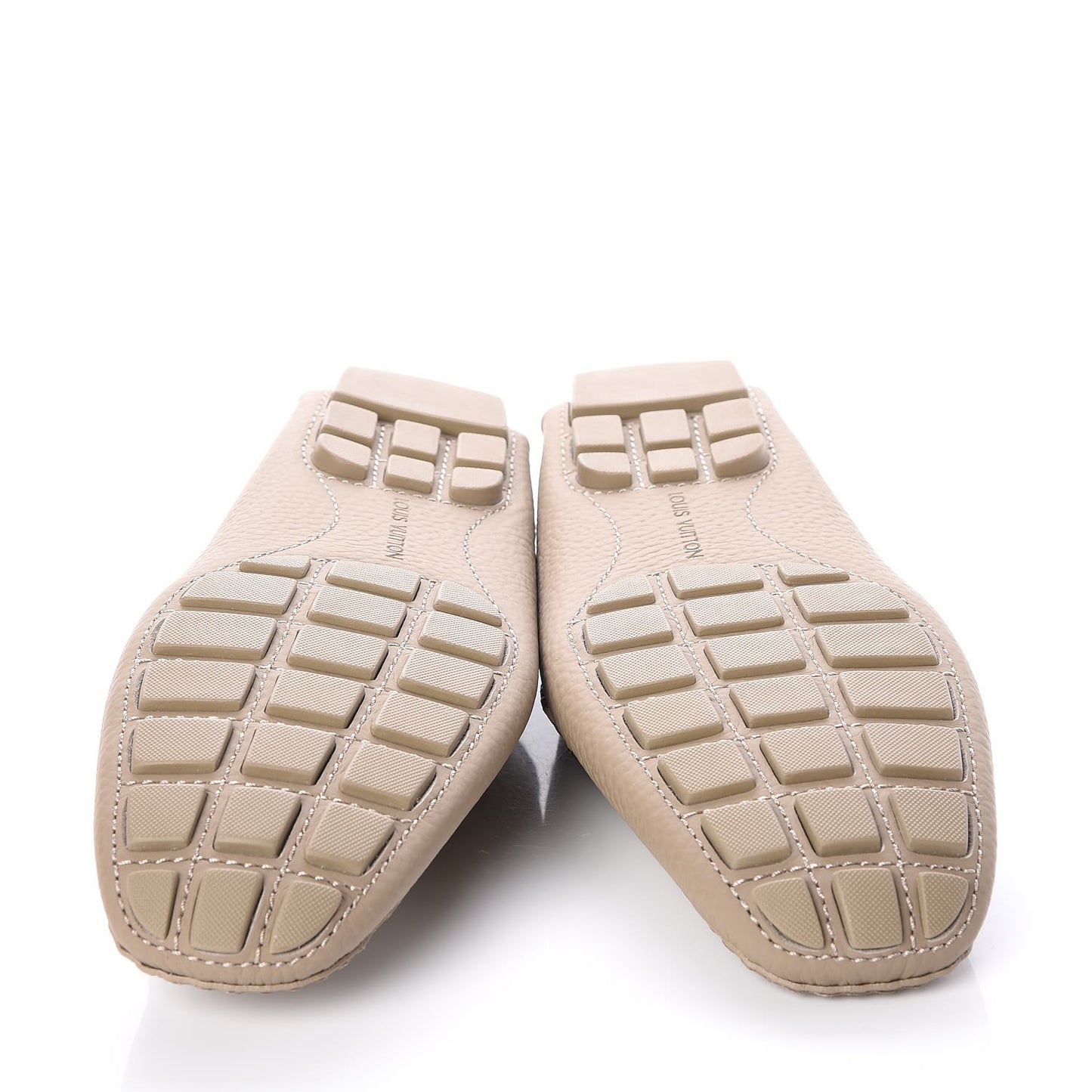 Mens Calfskin Monte Carlo Moccasin Loafers 8 Beige