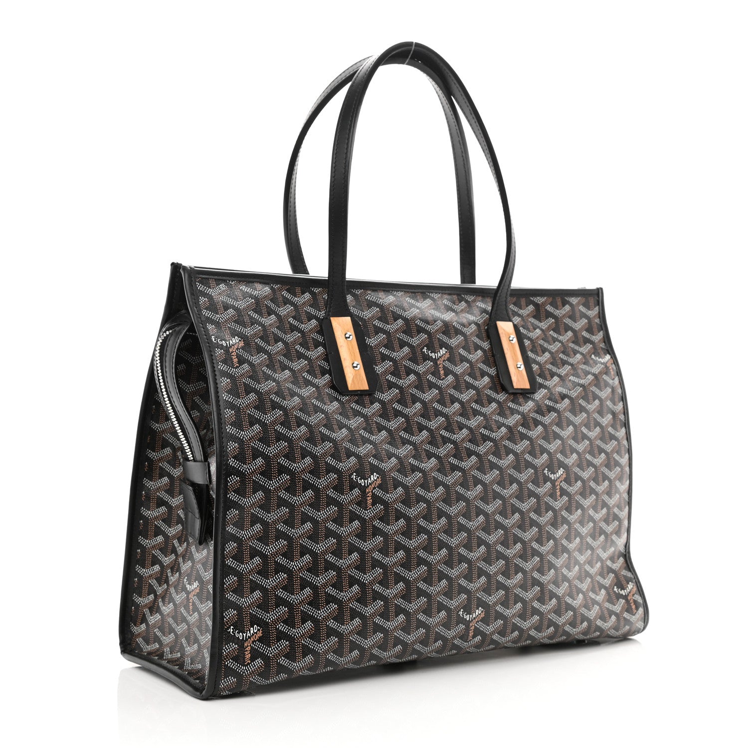 Goyard Goyardine Marquises Tote Black 3 of 8