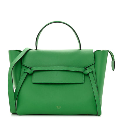 Celine Grained Calfskin Mini Belt Bag Mint 1 of 12