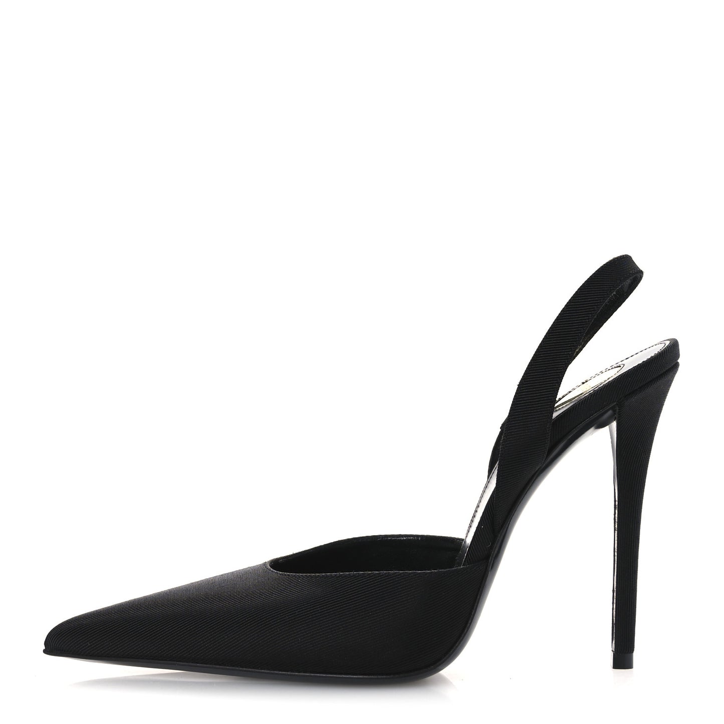 Grosgrain Penelope Slingback Pump 37.5 Black