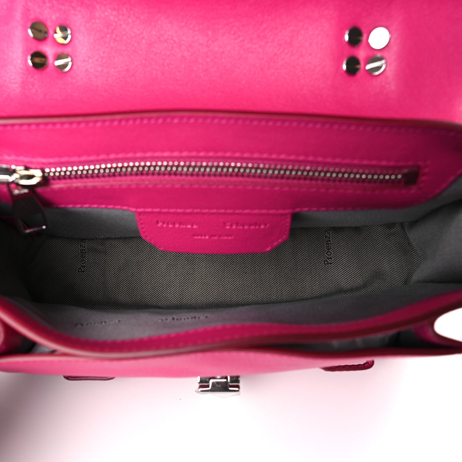 Proenza Schouler Lambskin Tiny PS1 Satchel Fleur de Lys 5 of 8