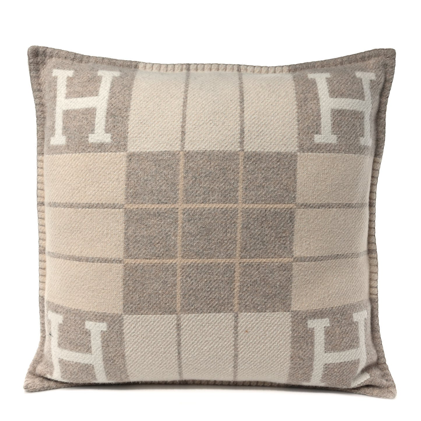 Wool Cashmere Avalon III Pillow PM Coco Camomille