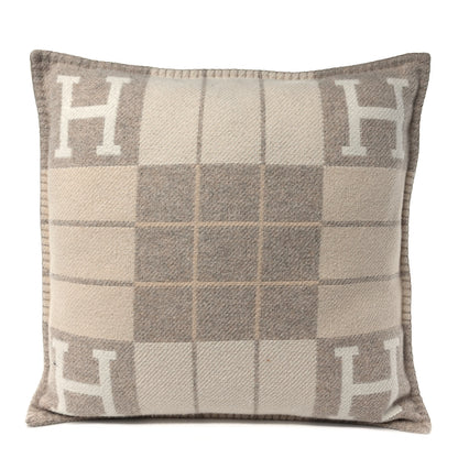 Hermes Wool Cashmere Avalon III Pillow PM Coco Camomille 1 of 5