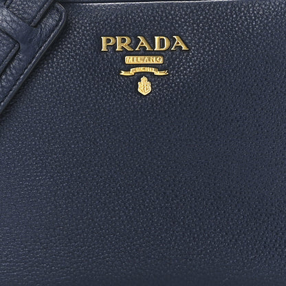 Prada Vitello Phenix Camera Bag Baltico 8 of 11