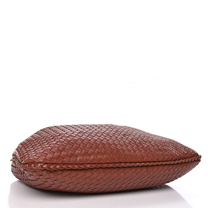 Bottega Veneta Nappa Intrecciato Large Veneta Hobo Brique 4 of 11