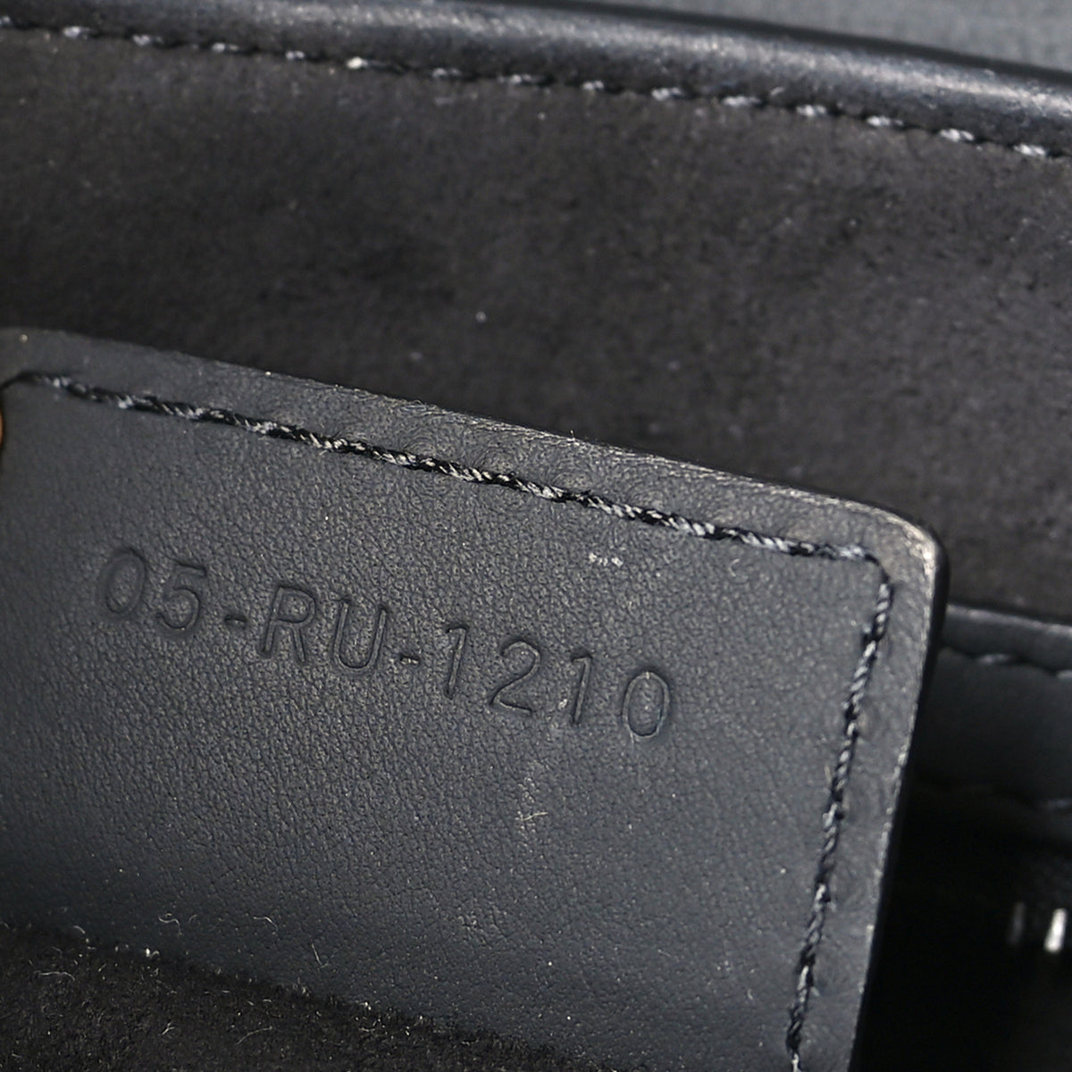 Ultra Matte Calfskin Saddle Bag Black