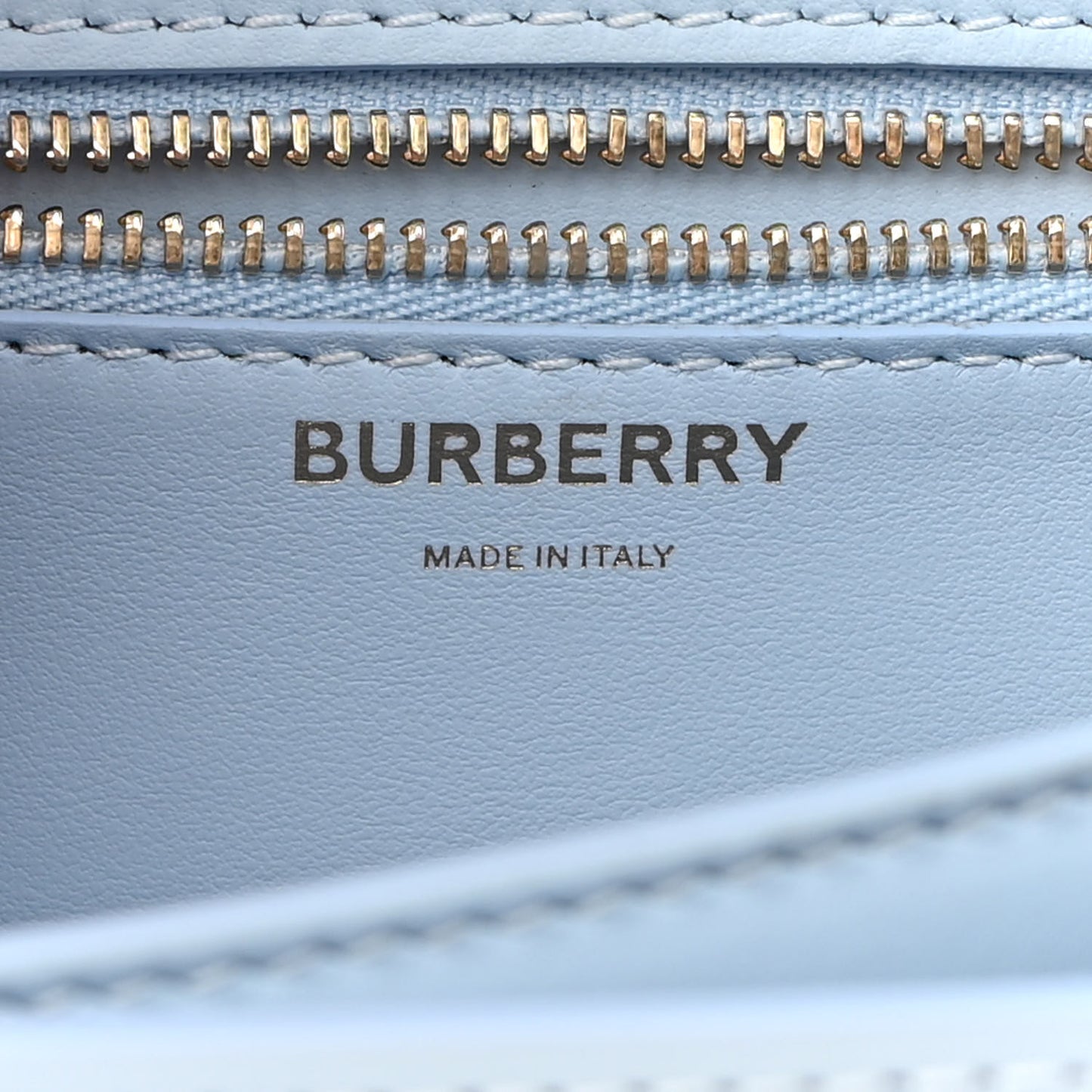 Calfskin Small TB Bag Pale Blue