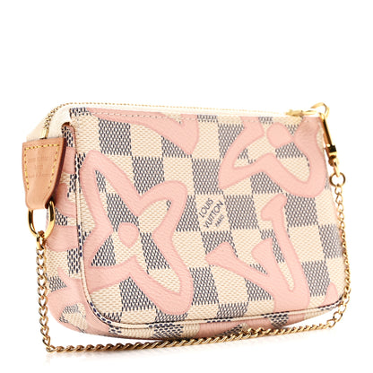 Louis Vuitton Damier Azur Tahitienne Mini Pochette Accessories 3 of 7