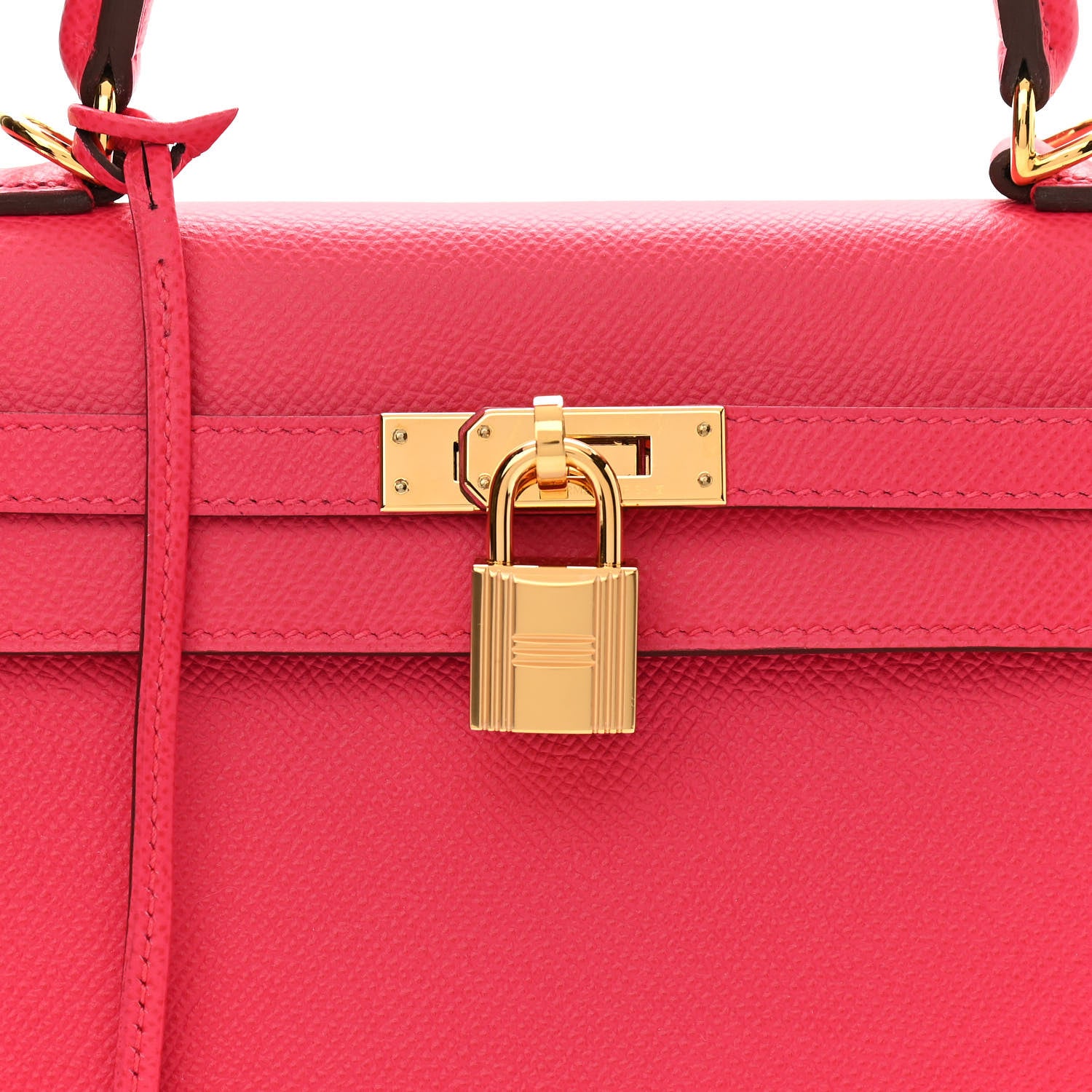 Hermes Epsom Kelly Sellier 25 Rose Extreme 10 of 11