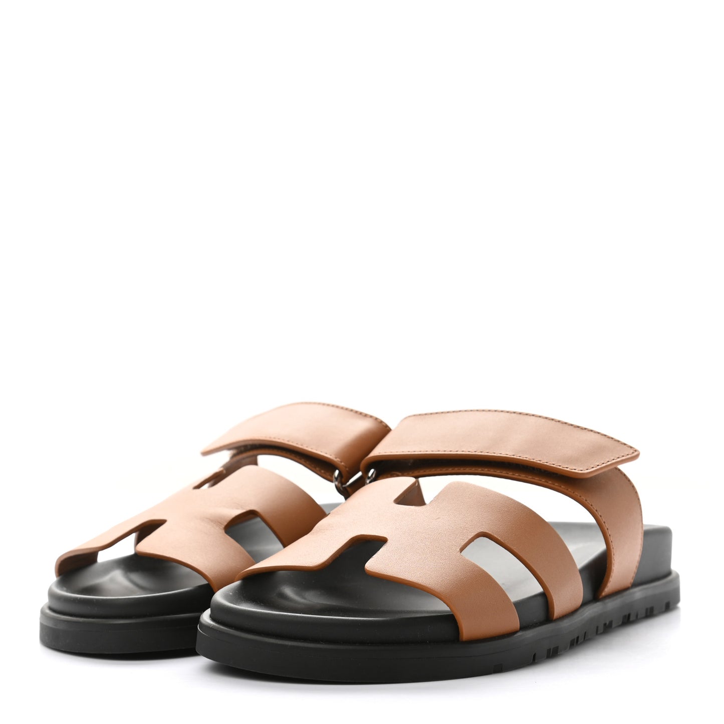 Calfskin Womens Chypre Sandals 35 Gold