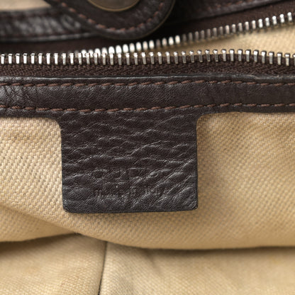 Gucci Monogram Tote Dark Brown 7 of 19