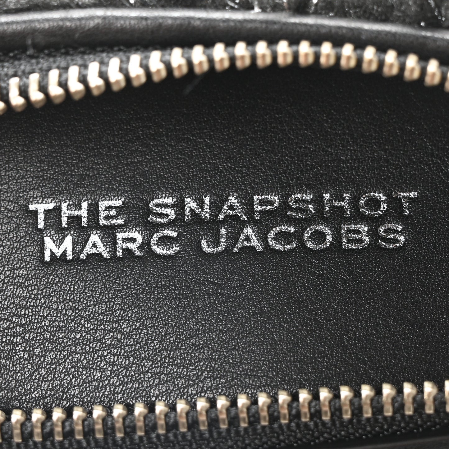 Faux Fur The Monster Snapshot Camera Bag Black Silver