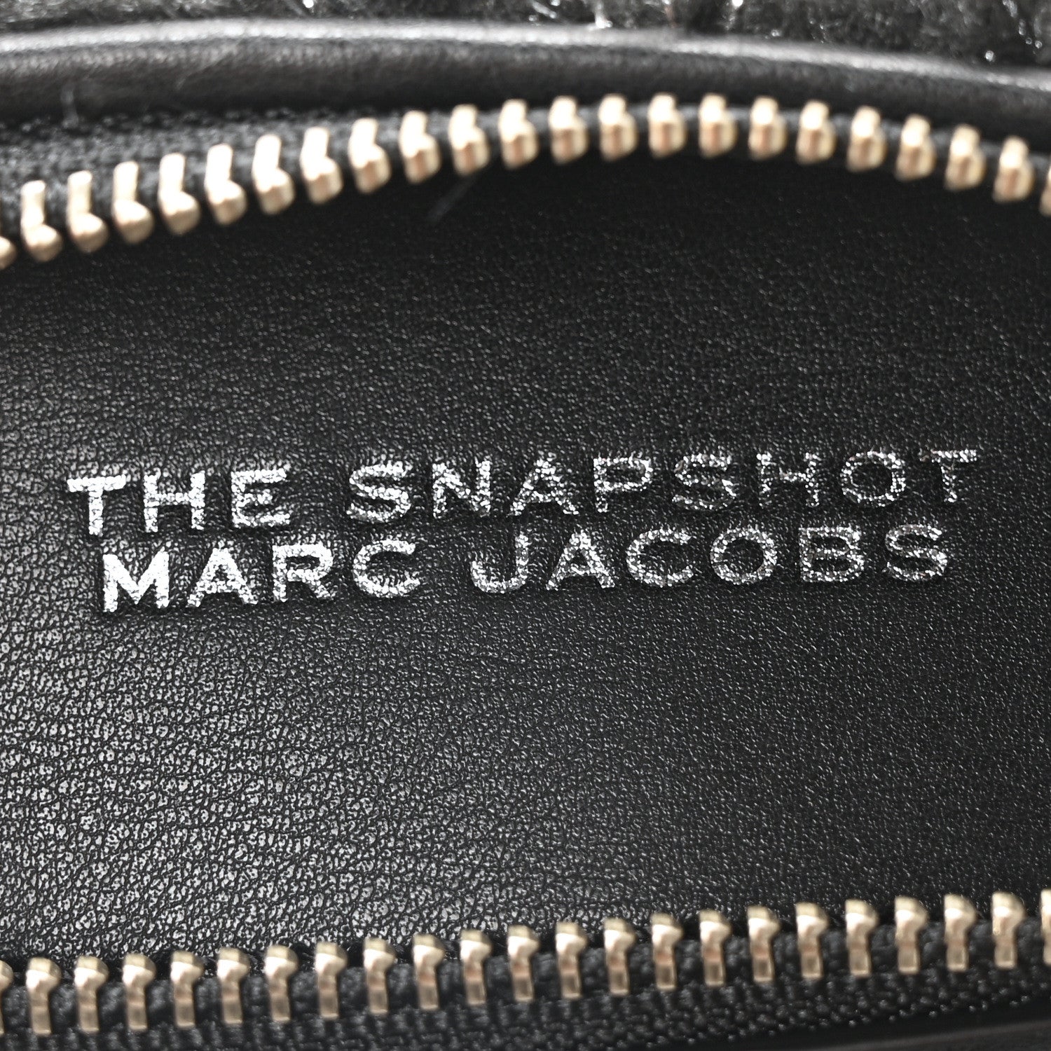 Marc Jacobs Faux Fur The Monster Snapshot Camera Bag Black Silver 6 of 10