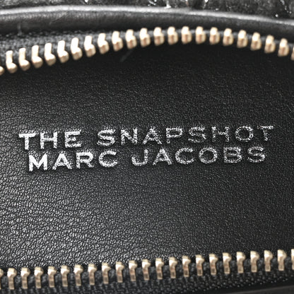 Marc Jacobs Faux Fur The Monster Snapshot Camera Bag Black Silver 6 of 10